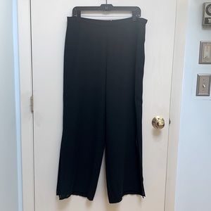 Black Formal flowing dress slacks size 14